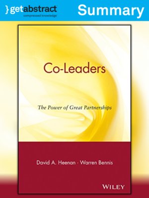cover image of Co-Leaders (Summary)